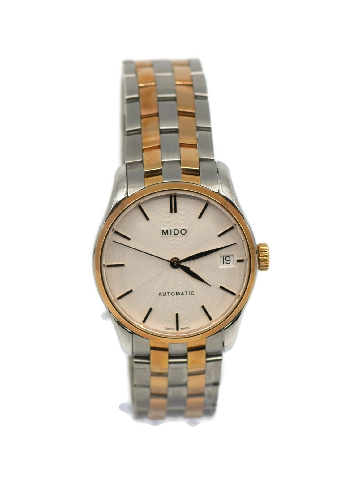 Mido Belluna Two Tone Stainless Steel Watch M024.207.22.031.00