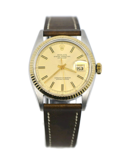 Rolex Datejust 18K/Stainless Steel Watch 1601