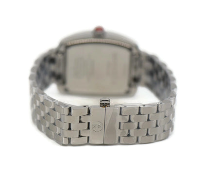Michele Diamond Stainless Steel Watch
