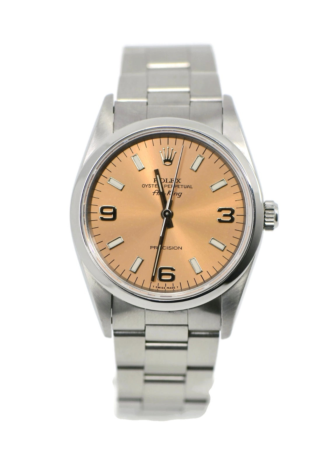 Rolex Airking Stainless Steel Watch 14000