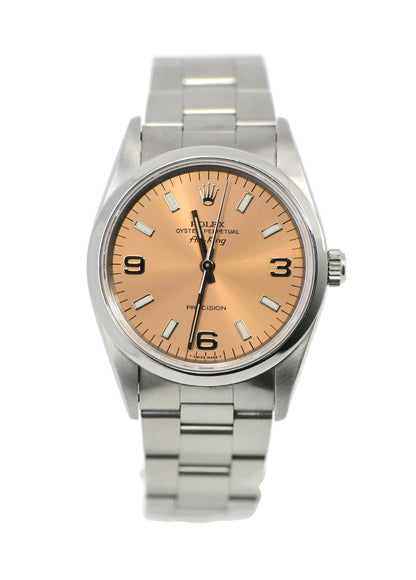 Rolex Airking Stainless Steel Watch 14000