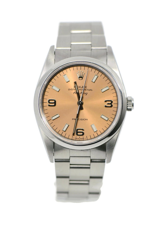 Rolex Airking Stainless Steel Watch 14000