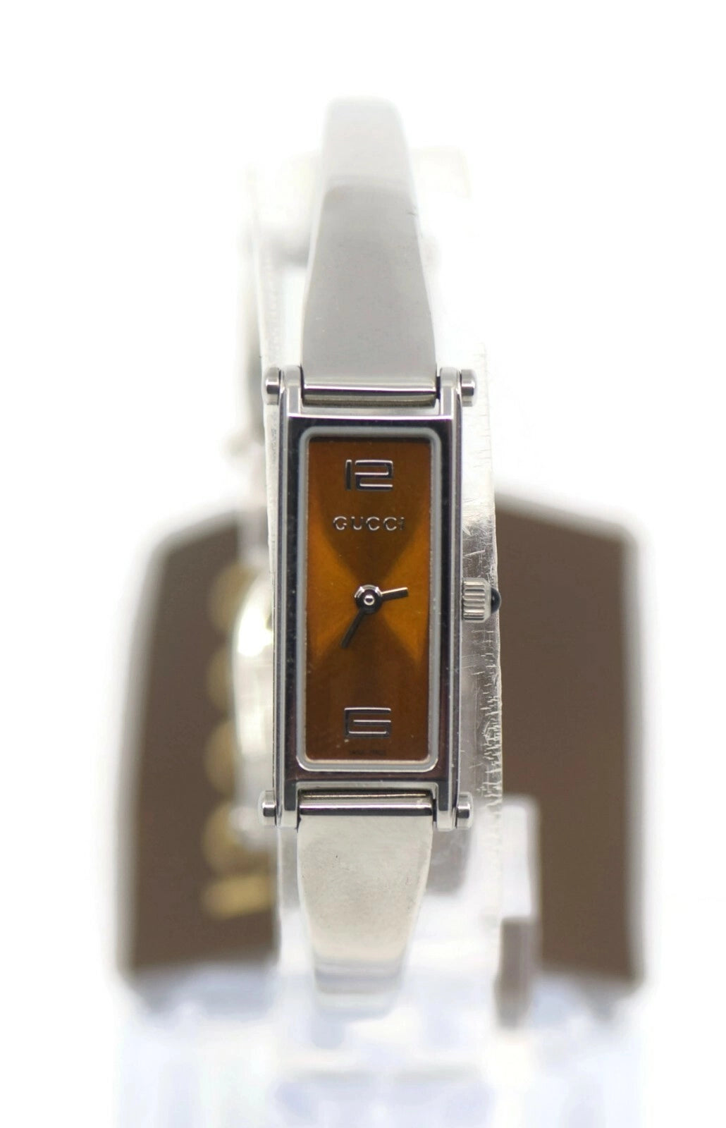 Gucci Bangle Stainless Steel Watch YA015529