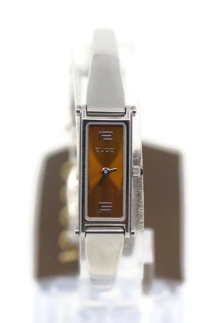 Gucci Bangle Stainless Steel Watch YA015529