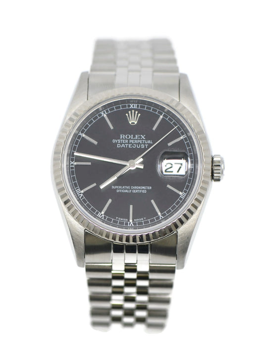 Rolex Datejust Stainless Steel Watch 16234
