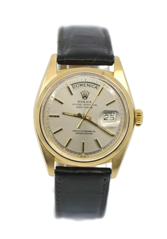 Rolex Day Date 18K Yellow Gold Watch 1803
