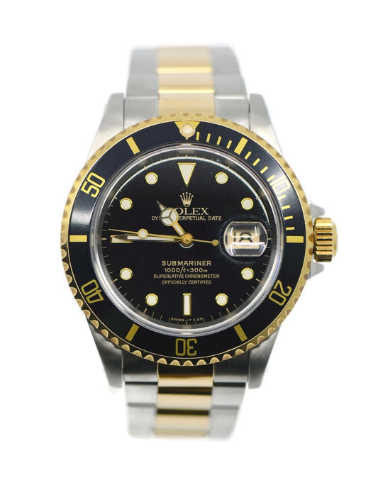 Rolex Submariner 18K/Stainless Steel Watch 16613