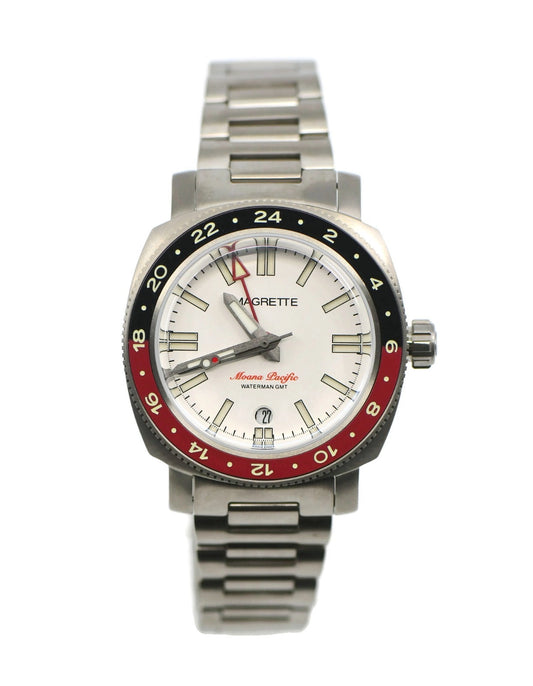 Magrette Waterman GMT Titanium Watch