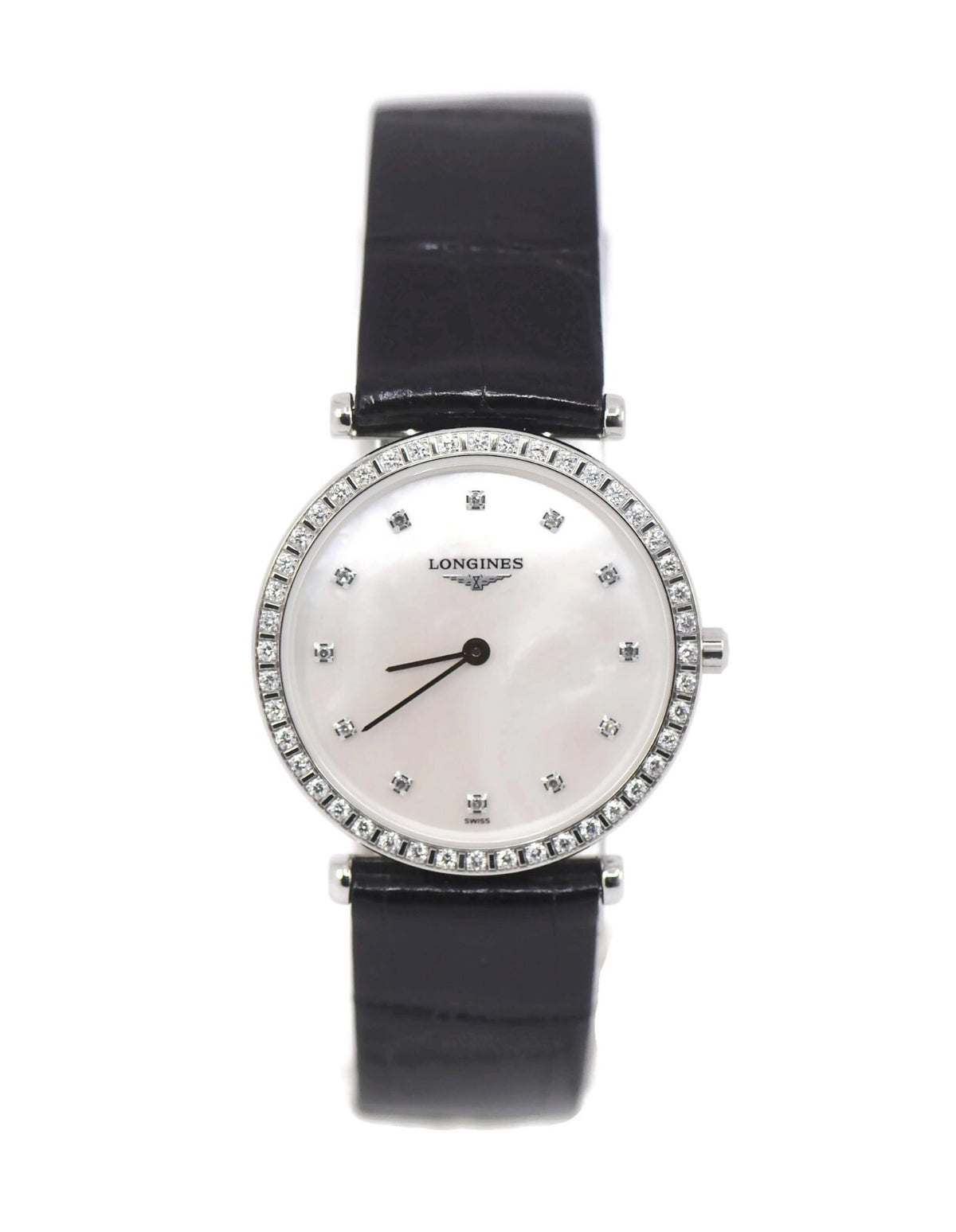 Longines Classique Diamond Stainless Steel Watch L4.523.0.87.2