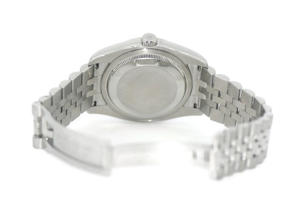 Rolex Datejust Diamond Stainless Steel Watch 116234