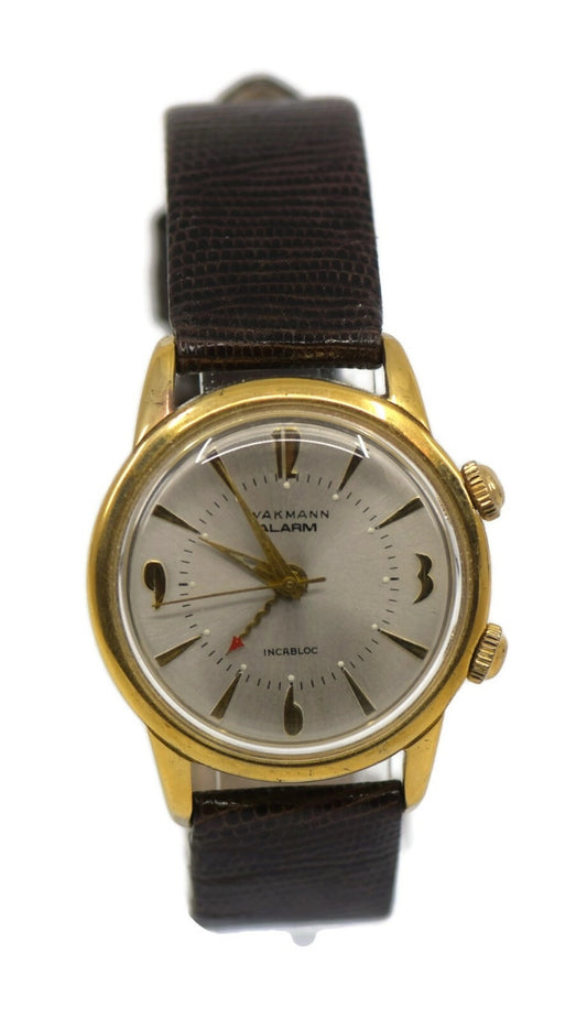 Wakmann Alarm Two Tone Stainless Steel Watch