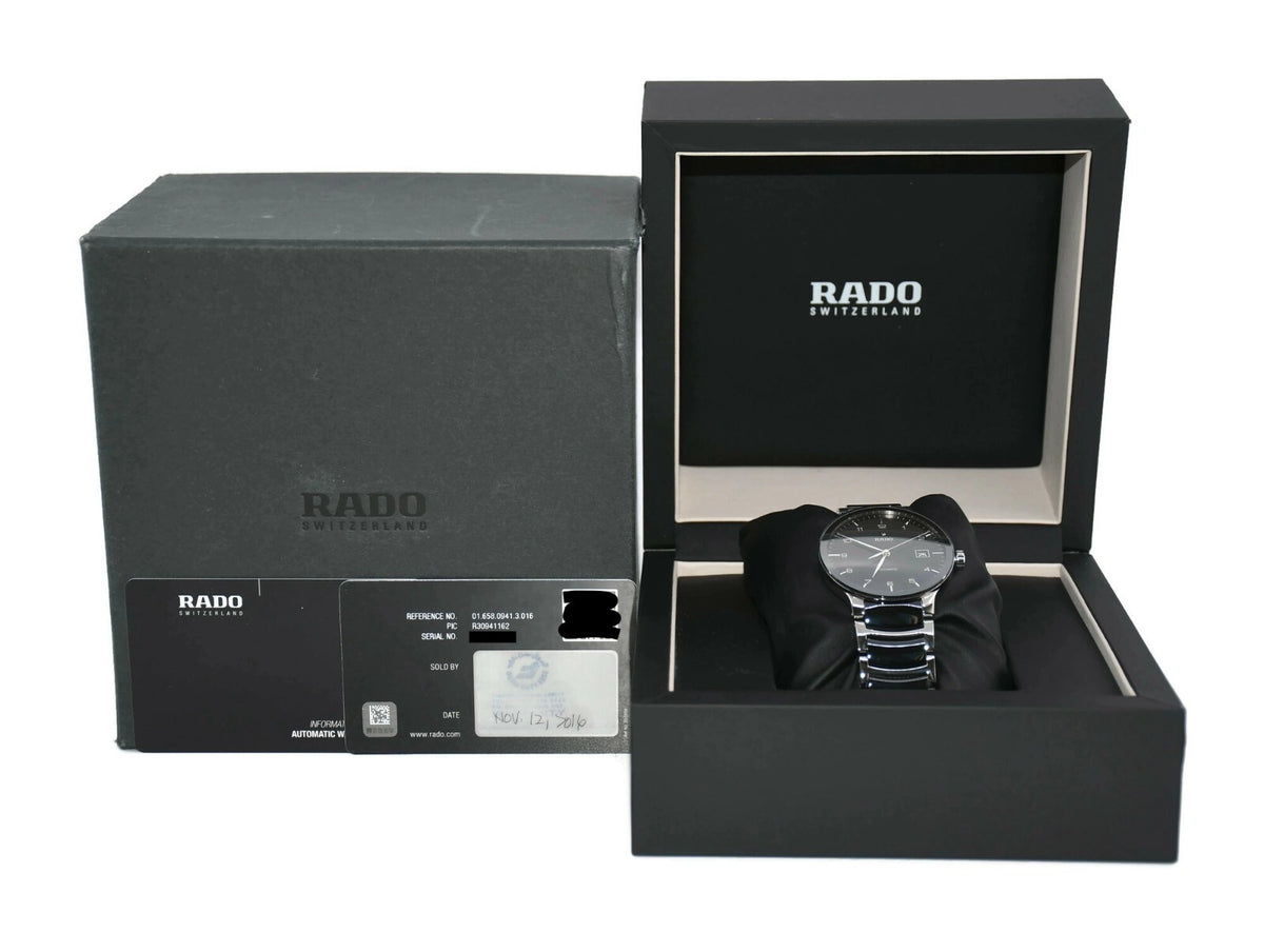 Rado Centrix Ceramic/Stainless Steel Watch R30941162
