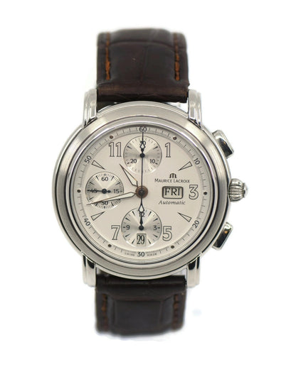 Maurice Lacroix Masterpiece Chronograph Stainless Steel Watch MP6318