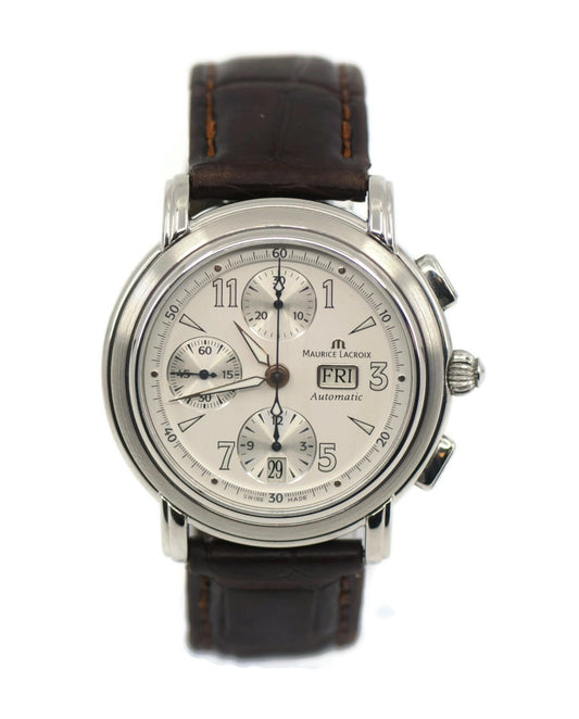 Maurice Lacroix Masterpiece Chronograph Stainless Steel Watch MP6318