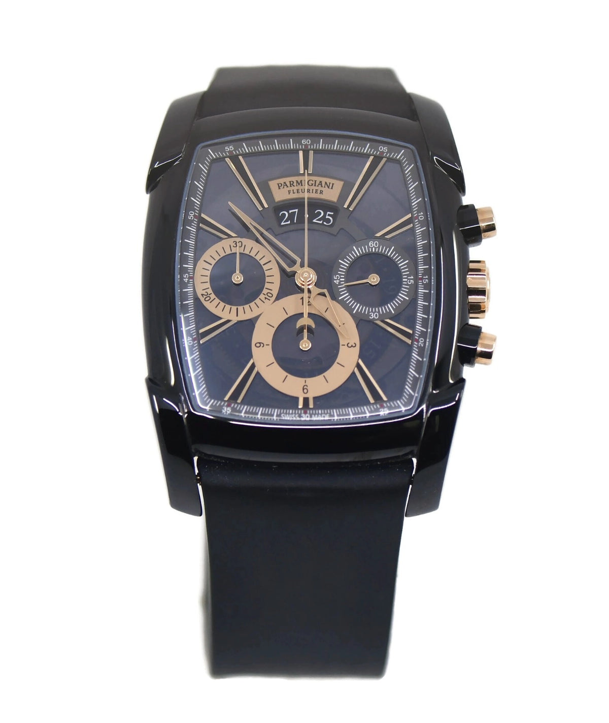 Parmigiani Fleurier Kalpagraph Stainless Steel Watch PFC128