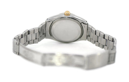 Rolex Oyster Perpetual Two Tone Stainless Steel Watch 6565