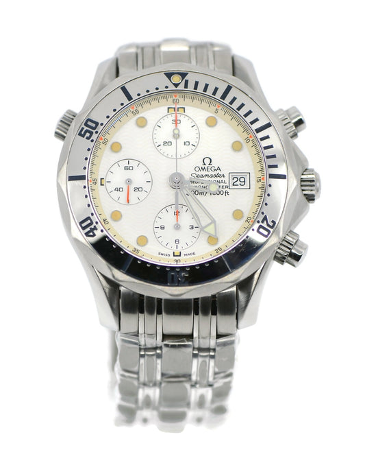 Omega Seamaster Chronograph Stainless Steel Watch 2598.20