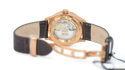 Mido Multifort Dual Time Stainless Steel Watch M038.429.36.061.00