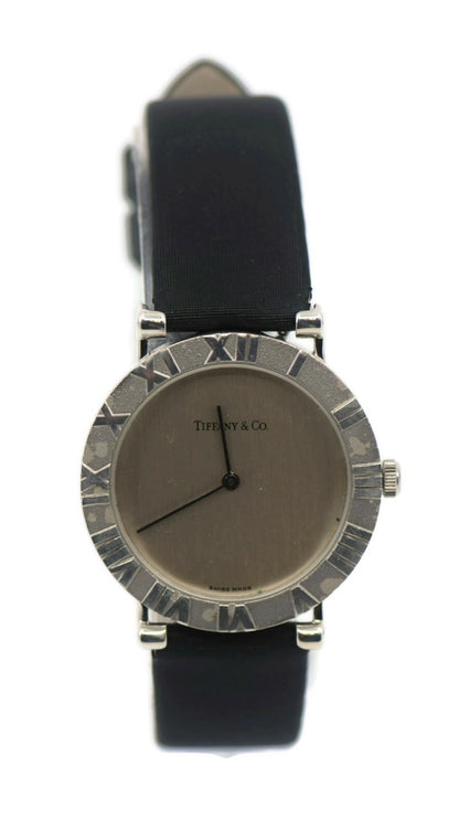 Tiffany & Co Atlas Sterling Silver Watch 3295