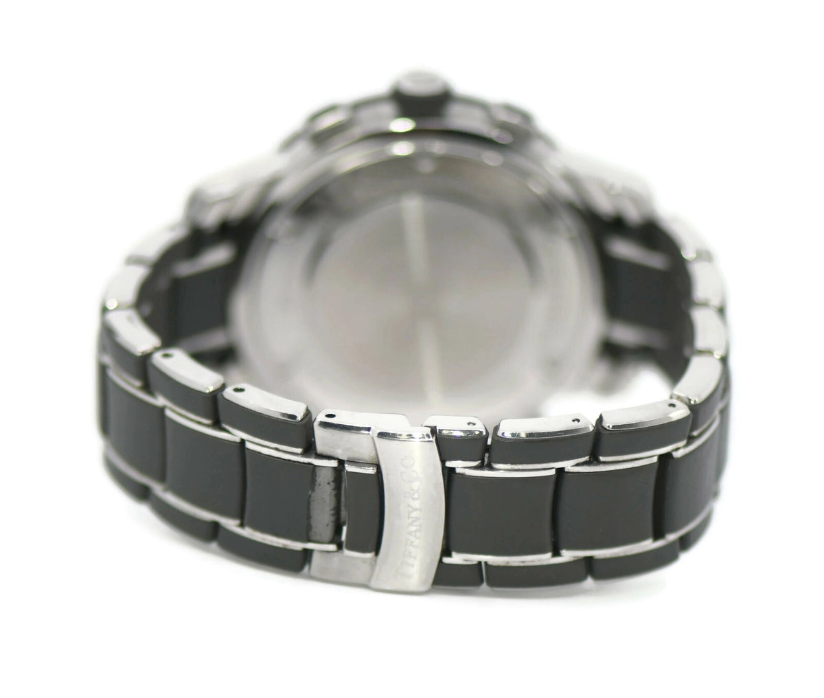 Tiffany & Co Chronograph Stainless Steel Watch T-57
