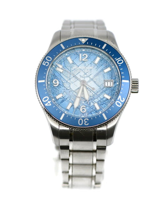 Montblanc Icea Sea Stainless Steel Watch 134022
