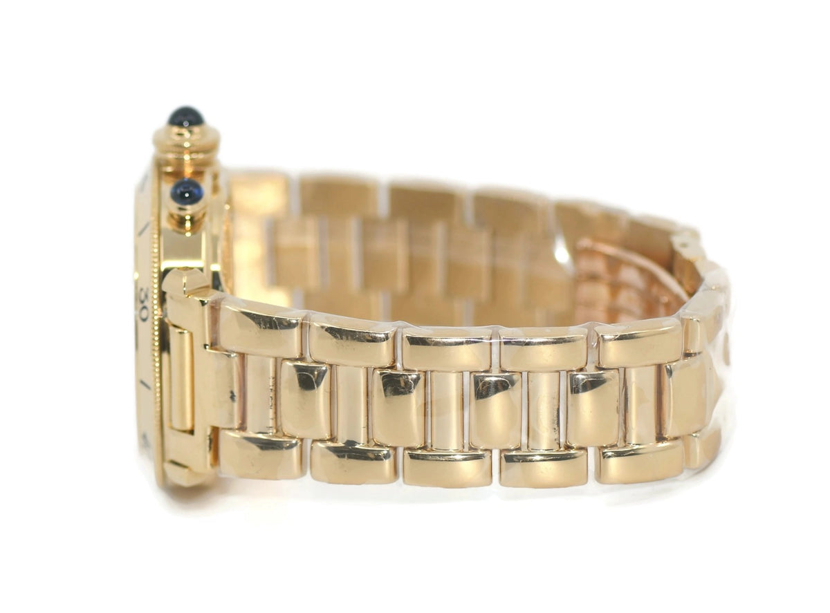 Cartier Pasha Chronograph 18K Yellow Gold Watch W3014051