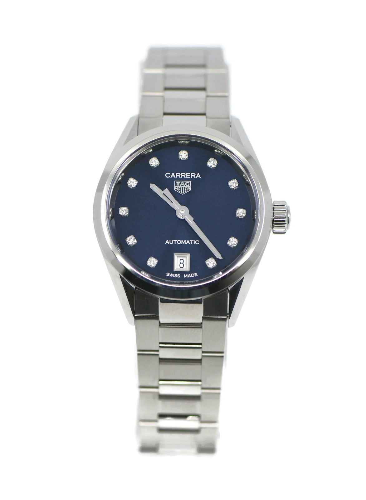Tag Heuer Carrera Diamond Stainless Steel Watch WBN2413