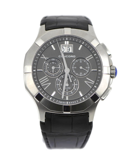 Concord Saratoga Stainless Steel Watch 02.6.14.1072