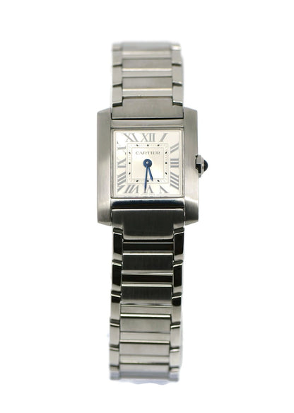 Cartier Tank Francaise SM Stainless Steel Watch WSTA0065