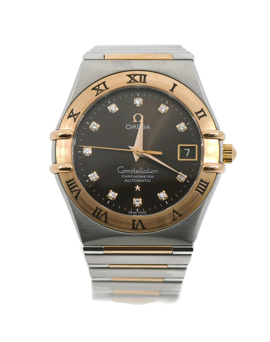 Omega Constellation Diamond 18K/Stainless Steel Watch 123.20.35.20.63.001