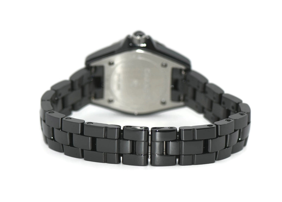 Chanel J12 Diamond Black Ceramic Watch H2569
