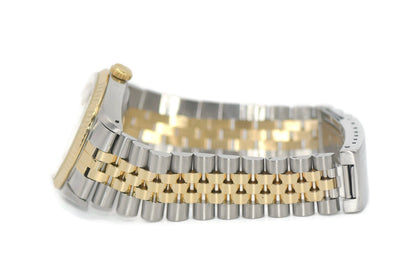 Rolex Datejust Diamond 18K/Stainless Steel Watch 16233