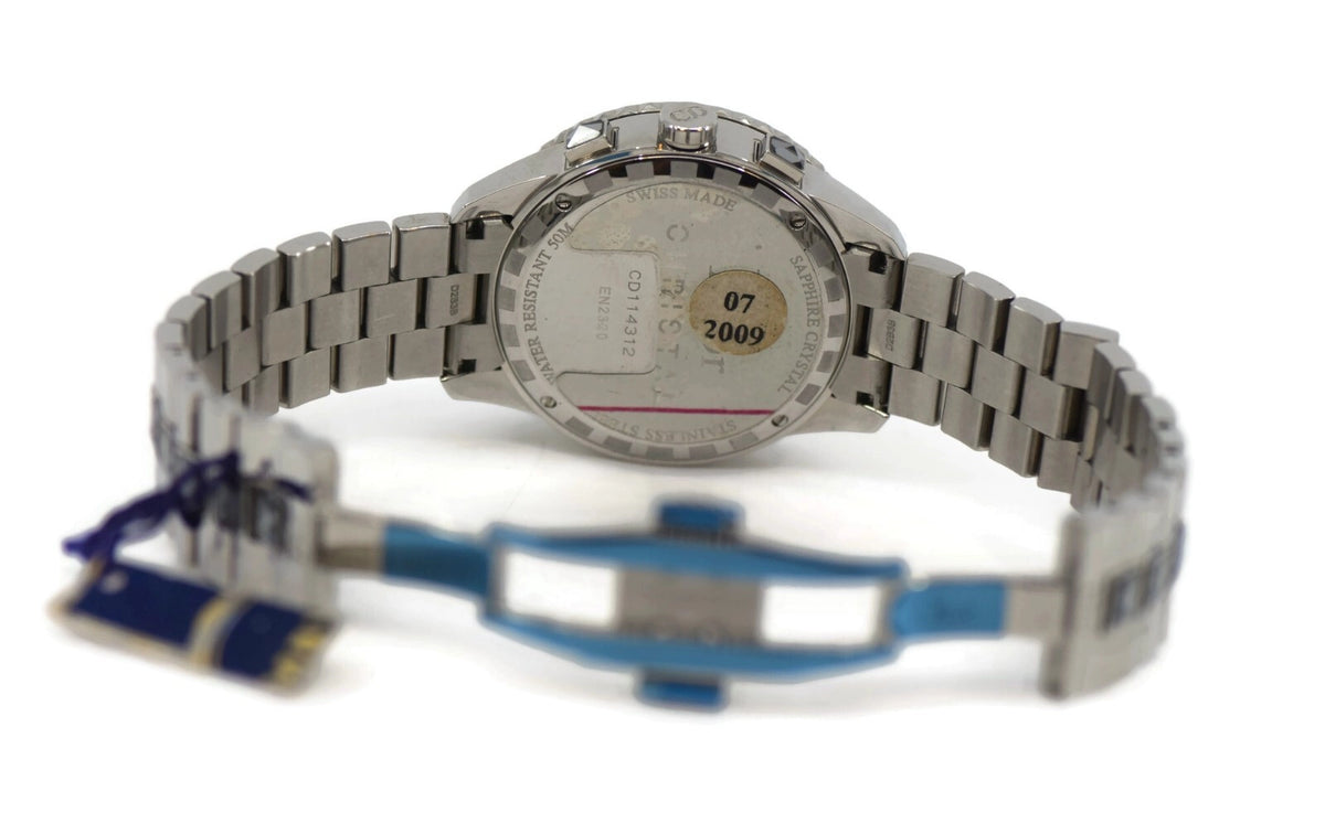 Christian Dior Christal Chronograph Stainless Steel Watch CD114312
