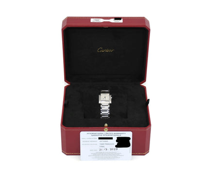 Cartier Tank Francaise SM Stainless Steel Watch WSTA0065