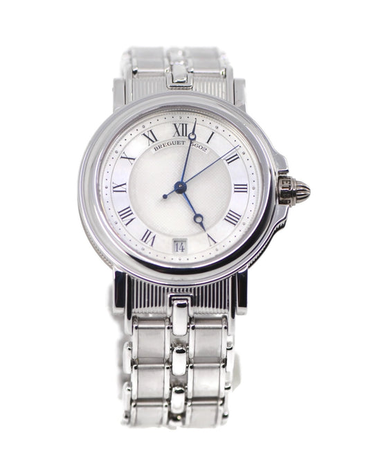 Breguet Marine 18K White Gold Watch 5800BB