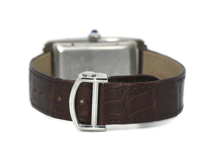 Cartier Tank Americaine Stainless Steel Watch WSTA0045