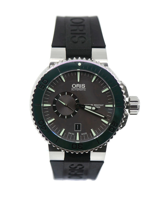 Oris Aquis Small Second Stainless Steel Watch 7673