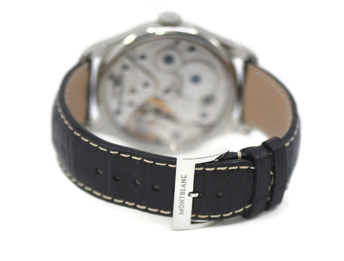 Montblanc 1858 Small Seconds Stainless Steel Watch 113860