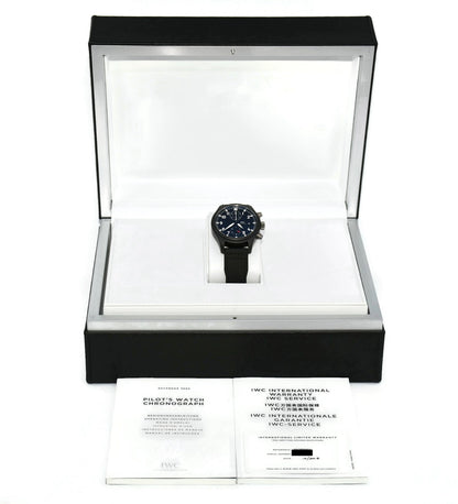 IWC Pilot Top Gun Chronograph Ceramic Watch IW389001