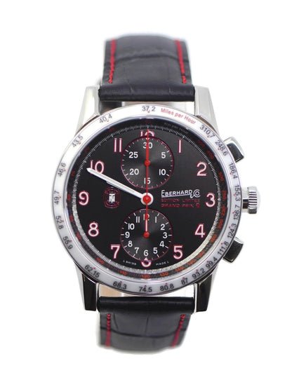 Eberhard Grand Prix Stainless Steel Watch 31056