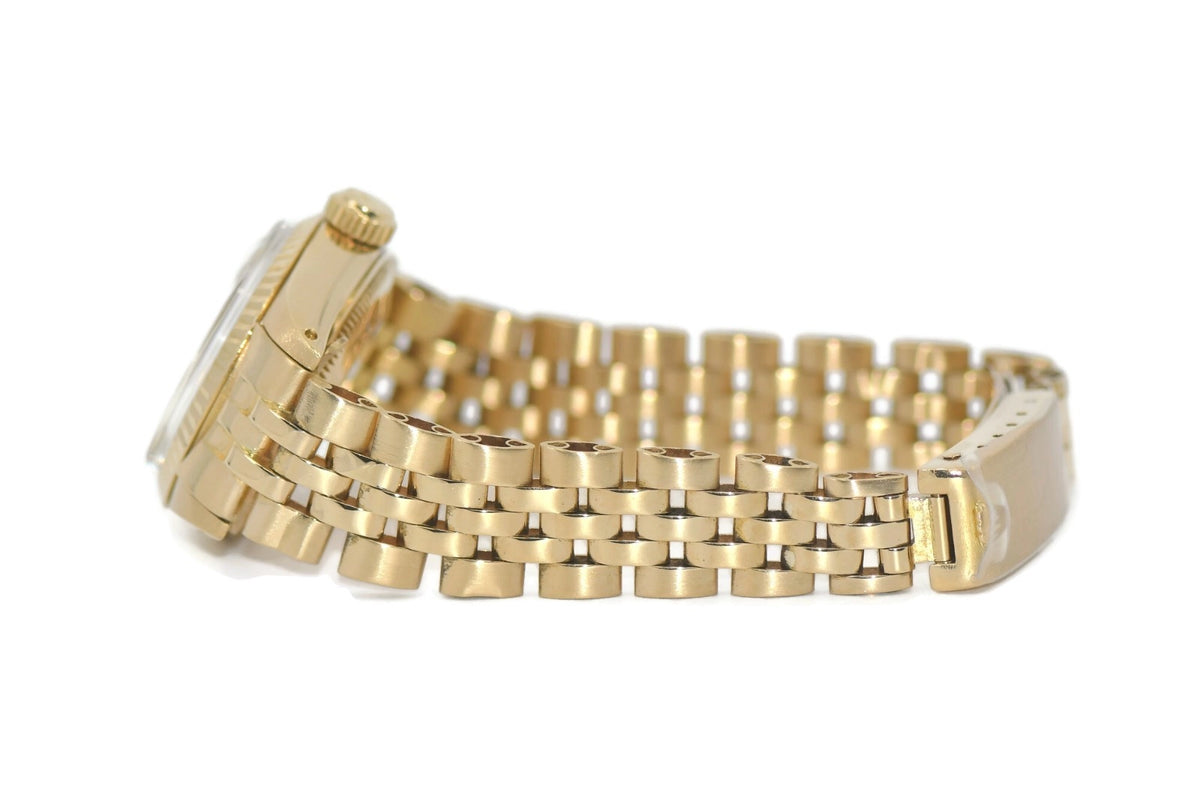 Rolex Datejust Tiffany & Co 18K Yellow Gold Watch 6917