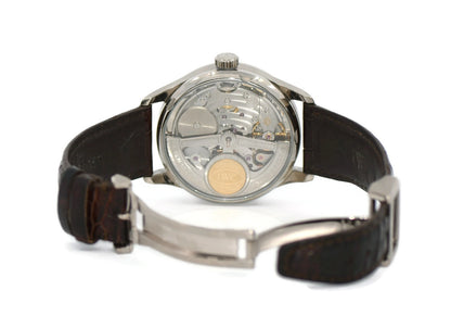 IWC Portuguese 7 Day 18K White Gold Watch IW500106