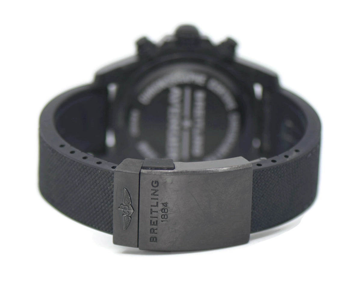 Breitling Avenger Hurricane Chronograph Black Carbon Watch XB0180