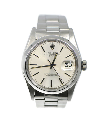 Rolex Oyster Perpetual Date Stainless Steel Watch 1500