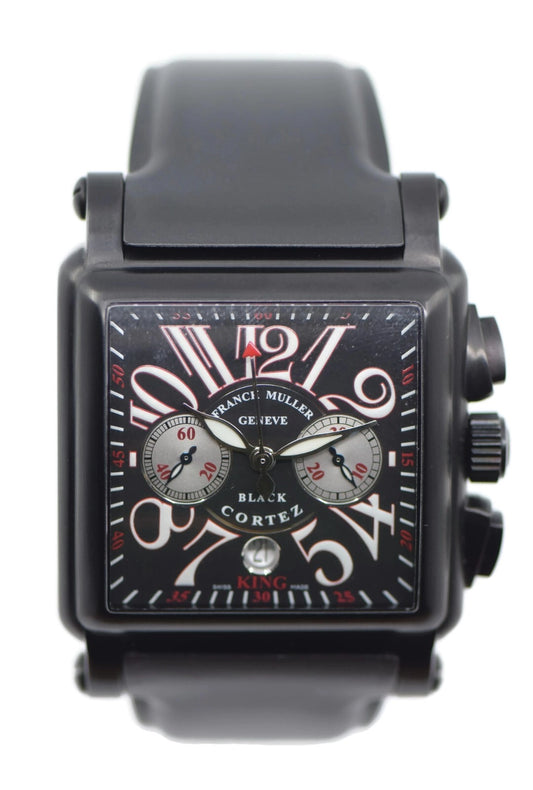 Franck Muller King Cortez Black Stainless Steel Watch 10000KCCNR
