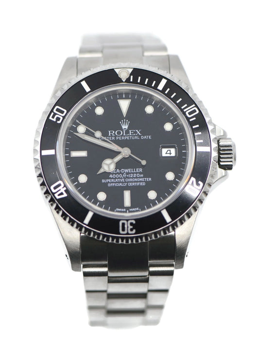 Rolex Sea Dweller Stainless Steel Watch 16600