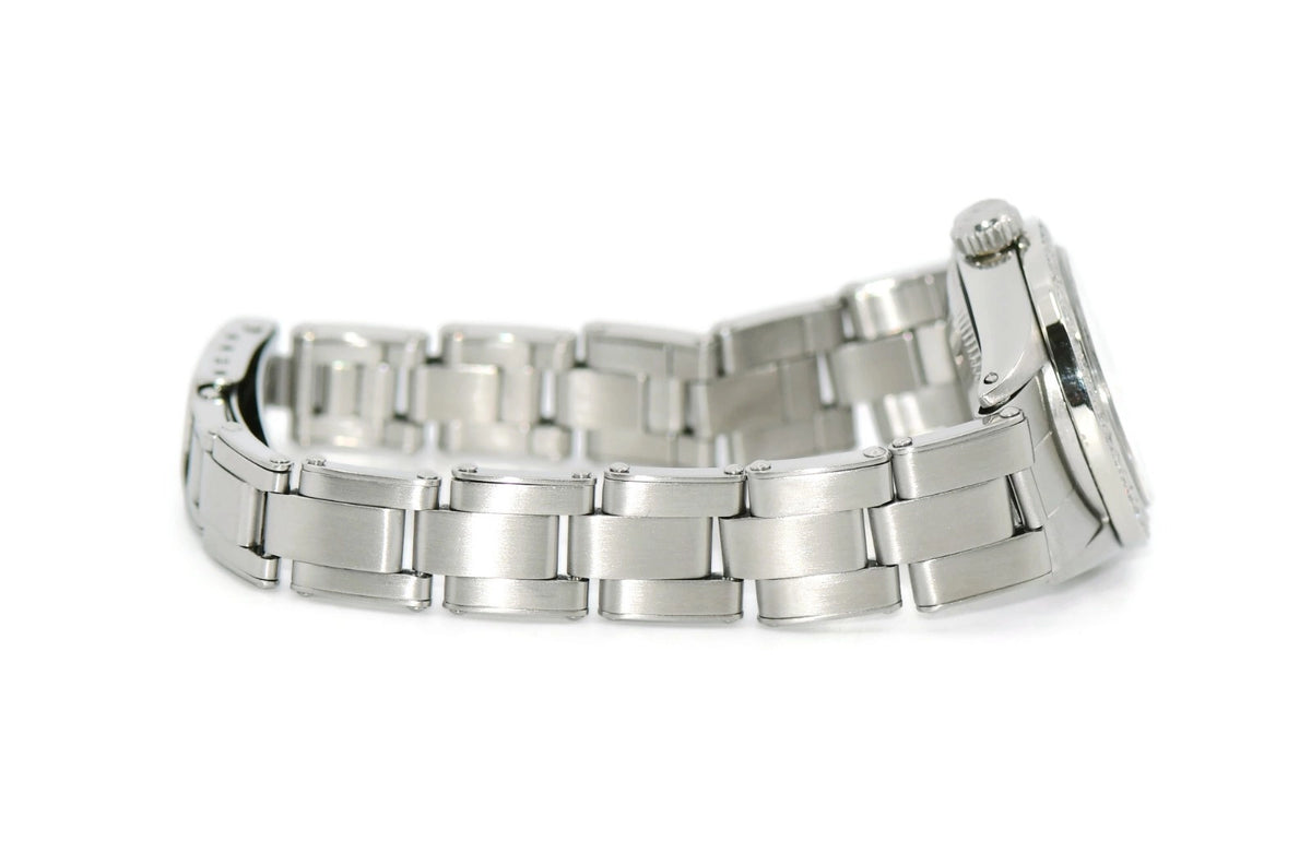 Rolex Oyster Perpetual Diamond Stainless Steel Watch 6618