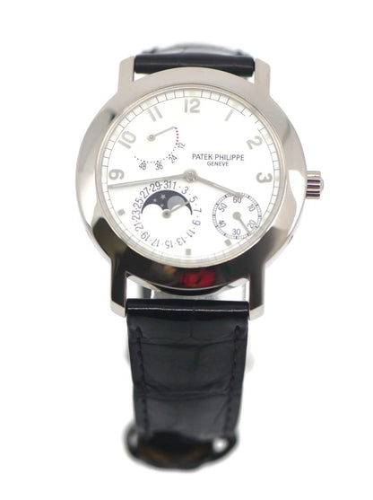 Patek Philippe Complications 18K White Gold Watch 5055G