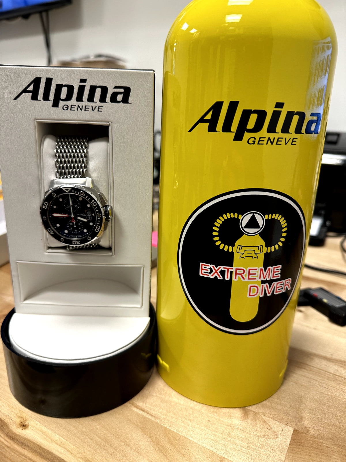 Alpina Extreme Diver Stainless Steel Watch AL725