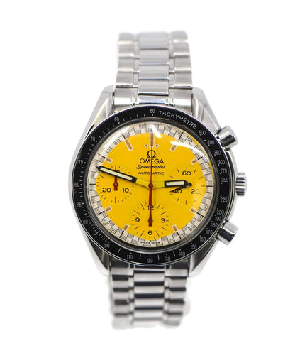 Omega Speedmastr Schumacher Stainless Steel Watch 3810.12